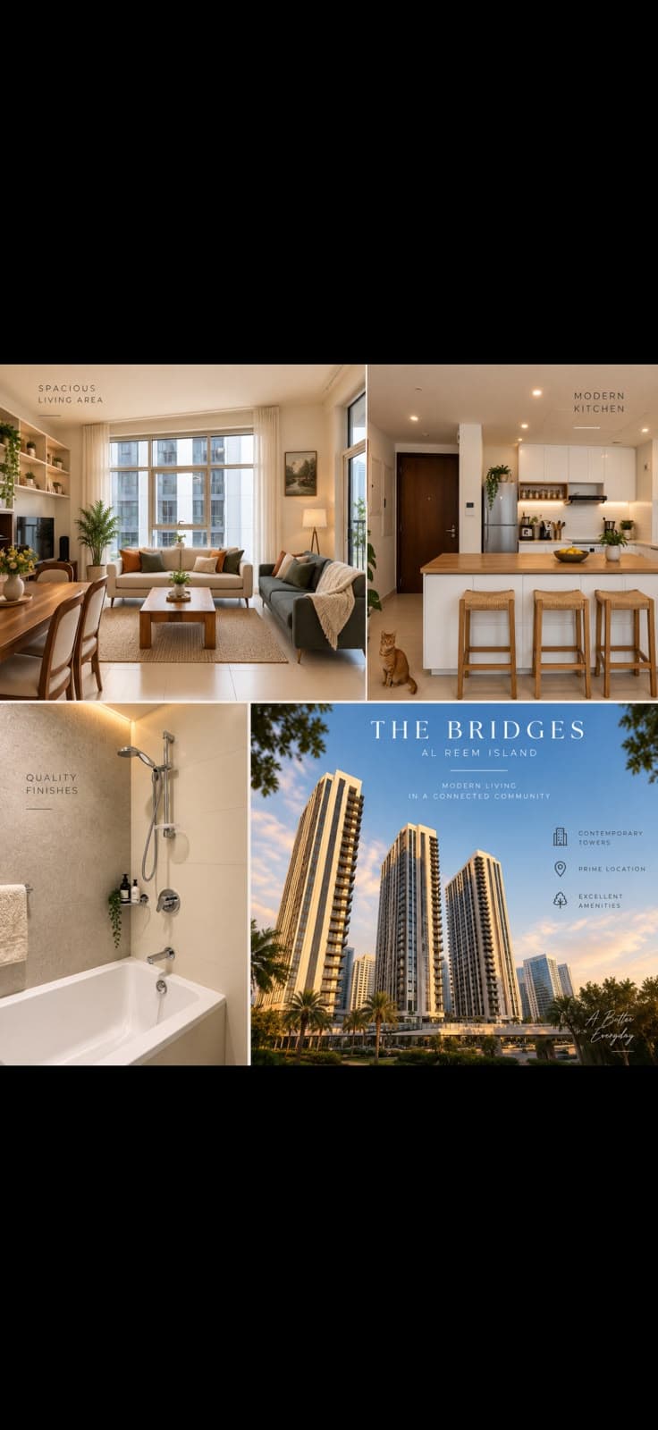 3BR High Floor Canal view,2.9M Negotiable. in Al Reem